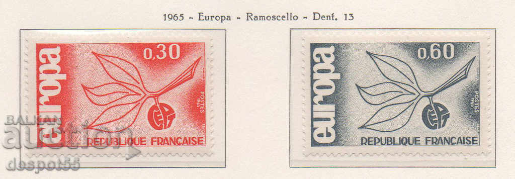 1965. Franța. Europa.