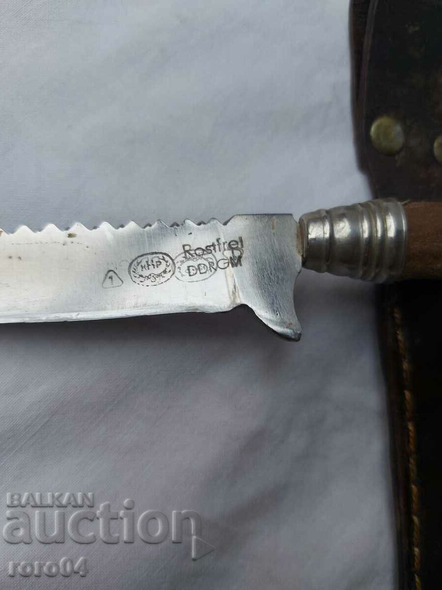 ЛОВЕН НОЖ - ТРИОН - DDR - Rostfrel с цена € 65.99 | 129.07 лв.