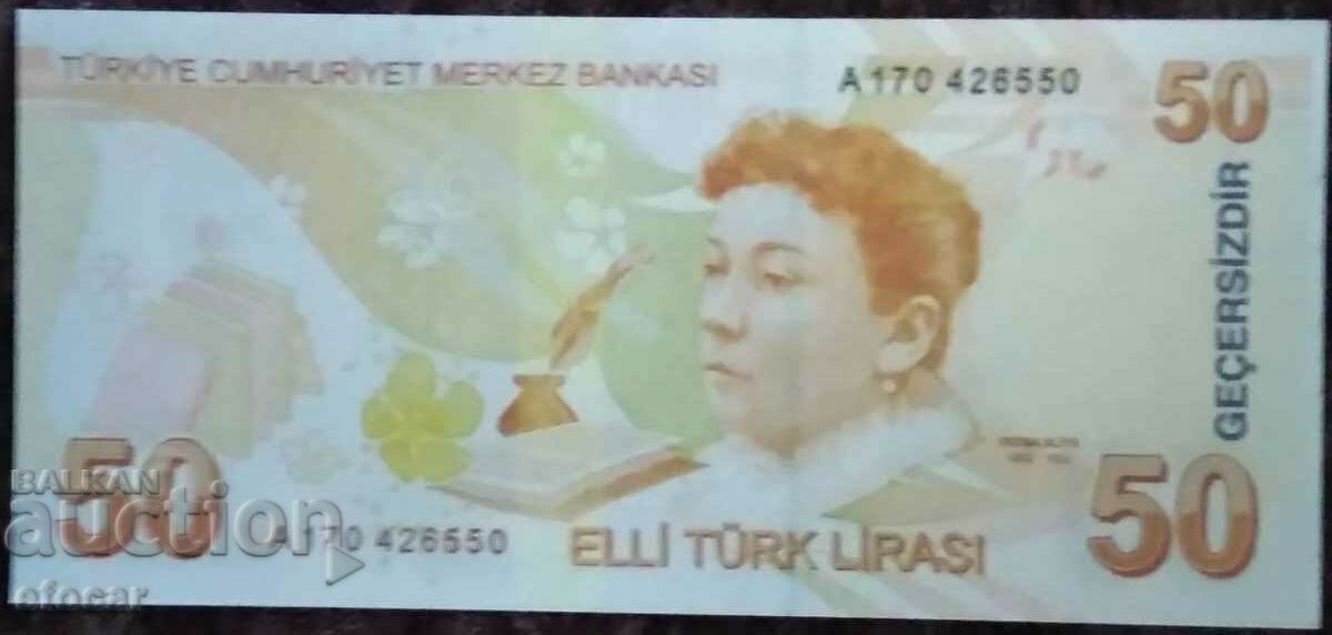 Banknote Turkey Copy with price 2.00 BGN | € 1.02 Banknote Turkey Copy with price 2.00 BGN | € 1.02