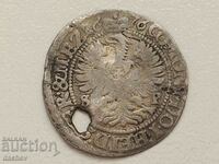 Monedă veche de argint rară Leopold I Austro-Ungaria 1676