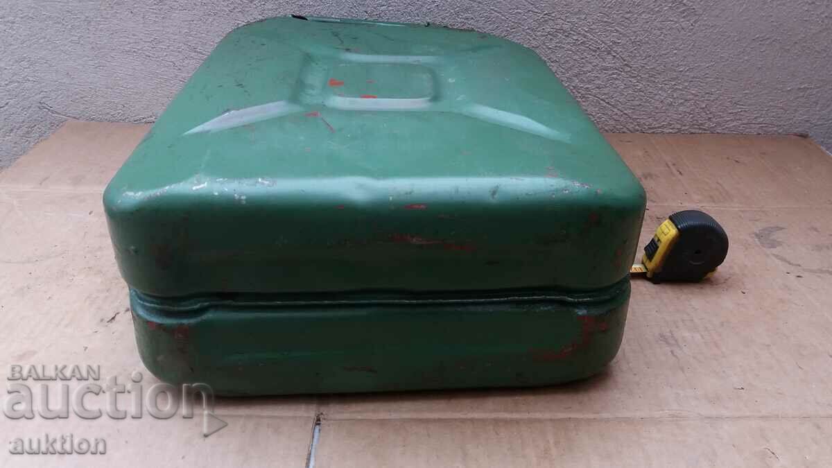 BIDON DE COMBUSTIBIL MILITAR MASSIV METAL - 20 LITRI - 7