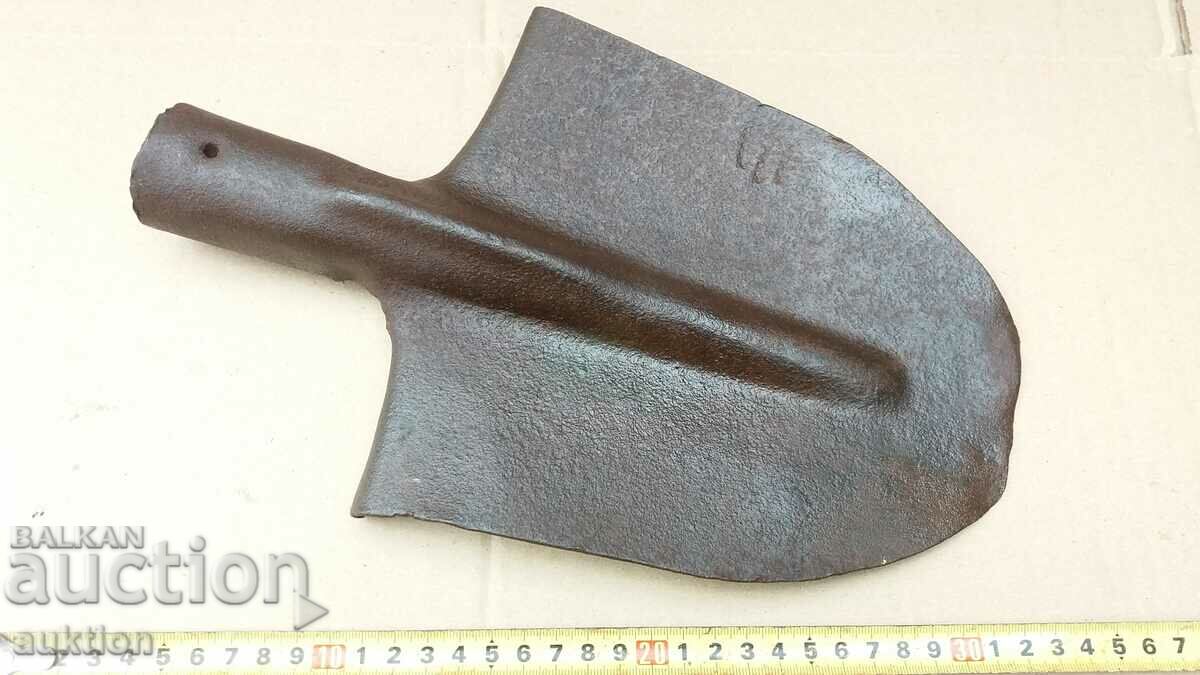 Auction OLD MILITARY SMALL SHOVEL WITH MARKINGS Auction OLD MILITARY SMALL SHOVEL WITH MARKINGS