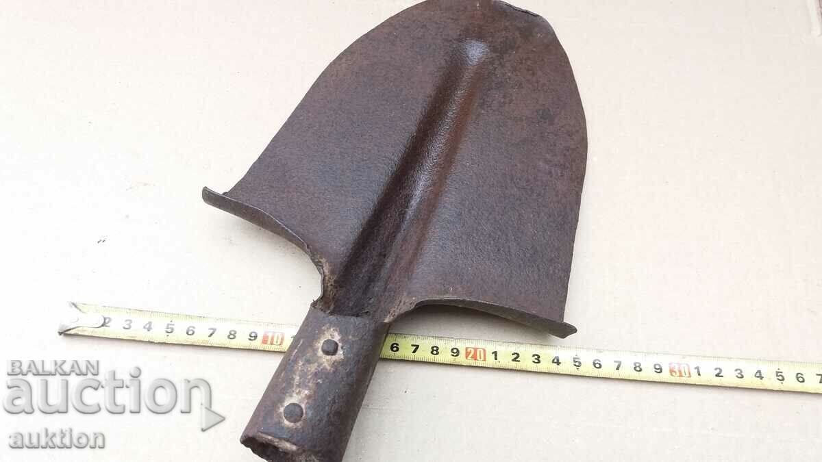OLD MILITARY SMALL SHOVEL WITH MARKINGS - 5 OLD MILITARY SMALL SHOVEL WITH MARKINGS - 5