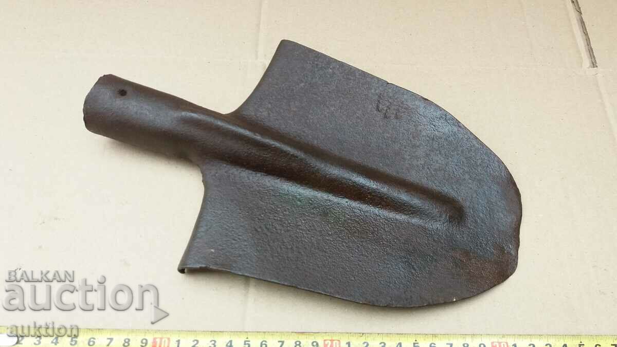 OLD MILITARY SMALL SHOVEL WITH MARKINGS