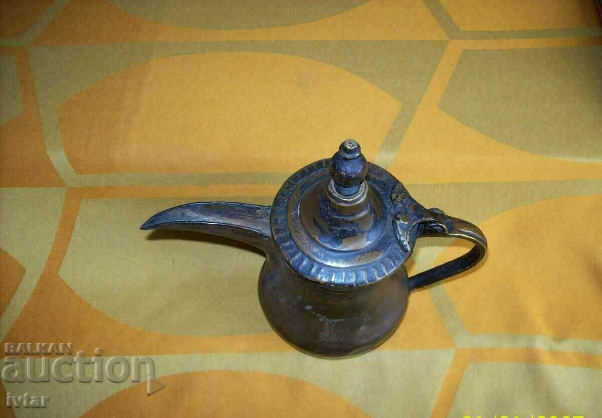 Османски меден съд, чайник, кана, ибрик - 6 Османски меден съд, чайник, кана, ибрик - 6