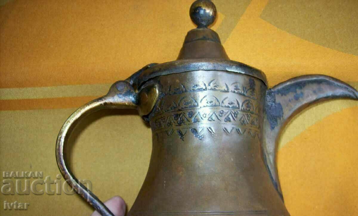 Османски меден съд, чайник, кана, ибрик - 7 Османски меден съд, чайник, кана, ибрик - 7