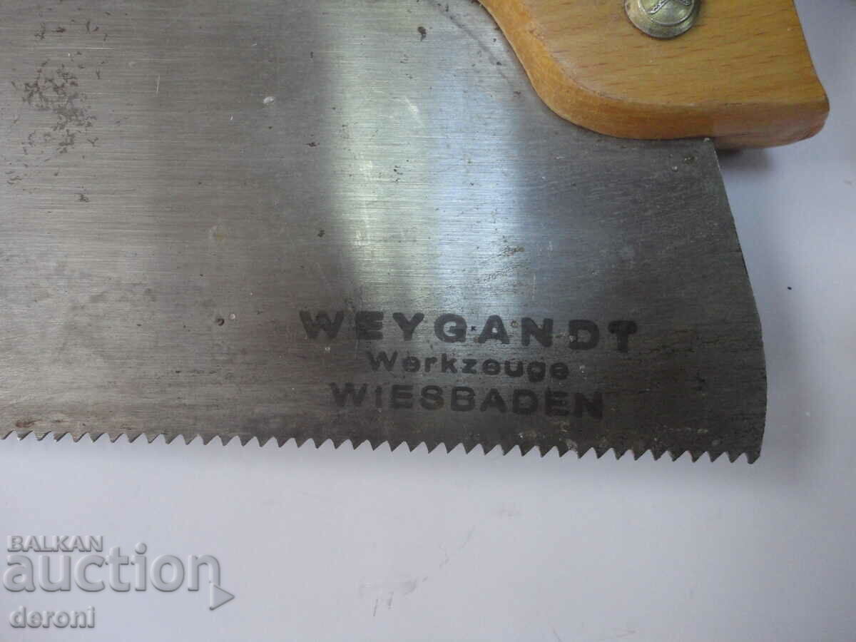 Auction A great German saw Auction A great German saw