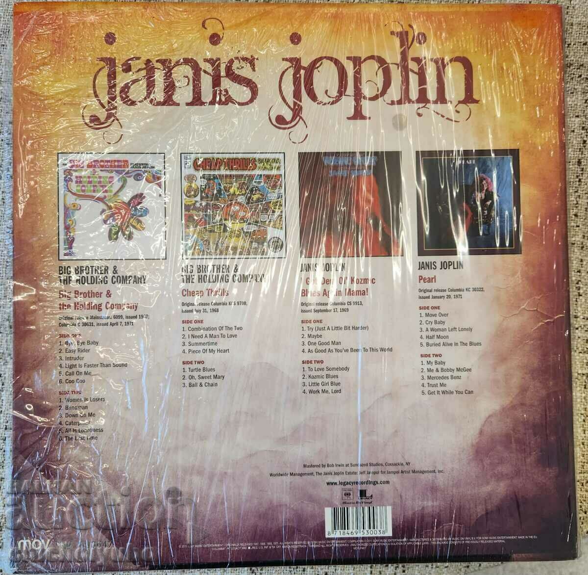 Janis Joplin – Janis - The Classic 4x LP Collection with price 230.00 BGN | € 117.60 Janis Joplin – Janis - The Classic 4x LP Collection with price 230.00 BGN | € 117.60