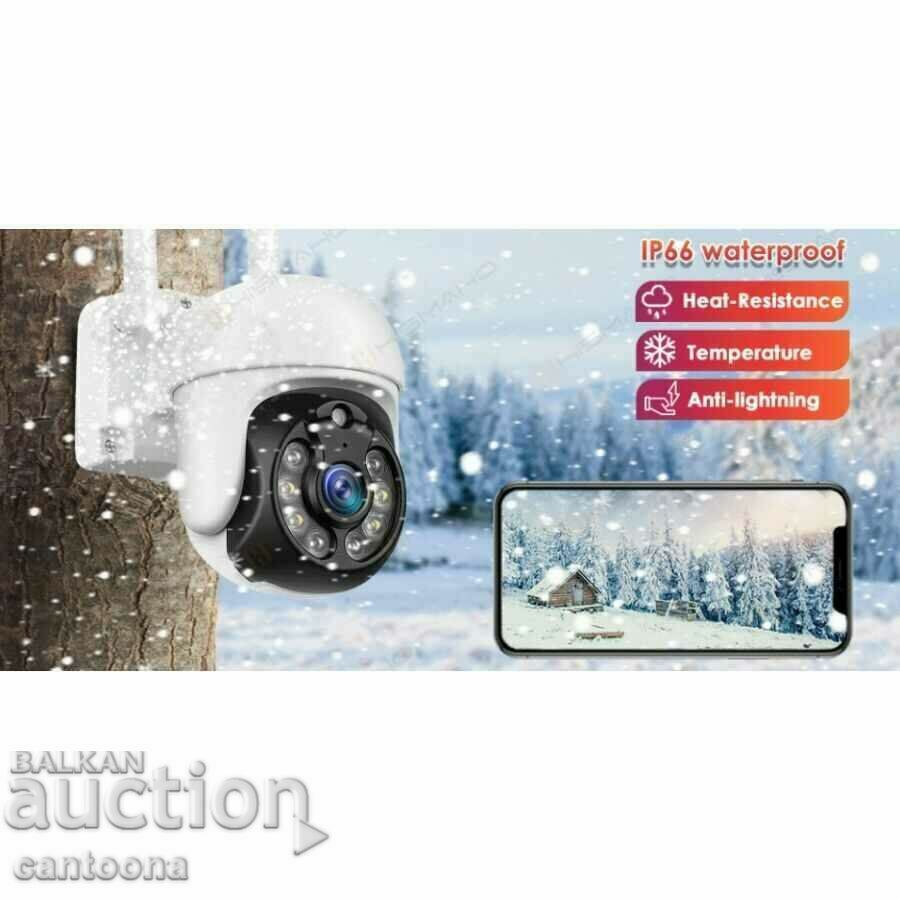 Delivery of WiFi wireless IP camera with night vision, 360°, 5 Mpx, FullHD Delivery of WiFi wireless IP camera with night vision, 360°, 5 Mpx, FullHD