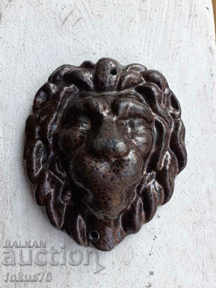 Cast iron lion head applique with price 90.00 BGN | € 46.02 Cast iron lion head applique with price 90.00 BGN | € 46.02