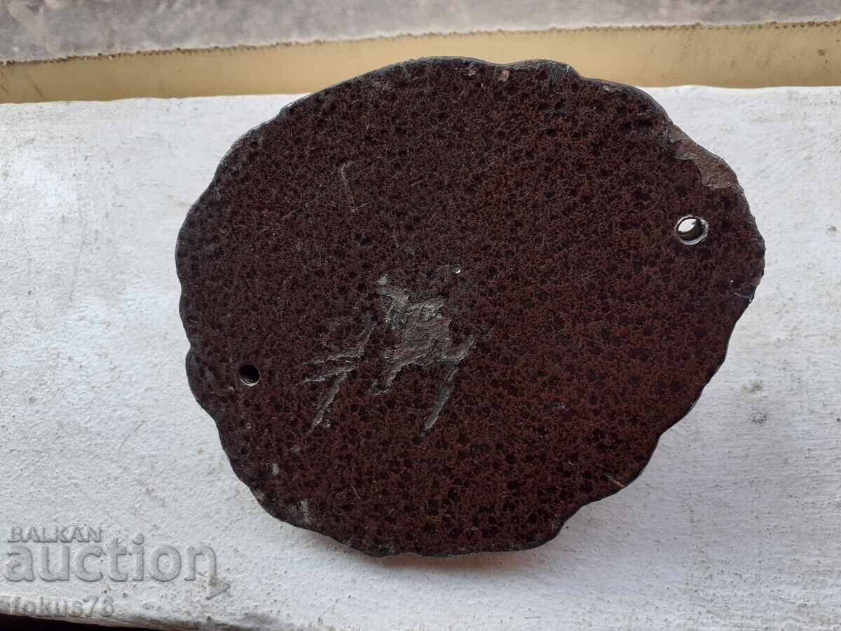 Cast iron lion head applique - 6 Cast iron lion head applique - 6