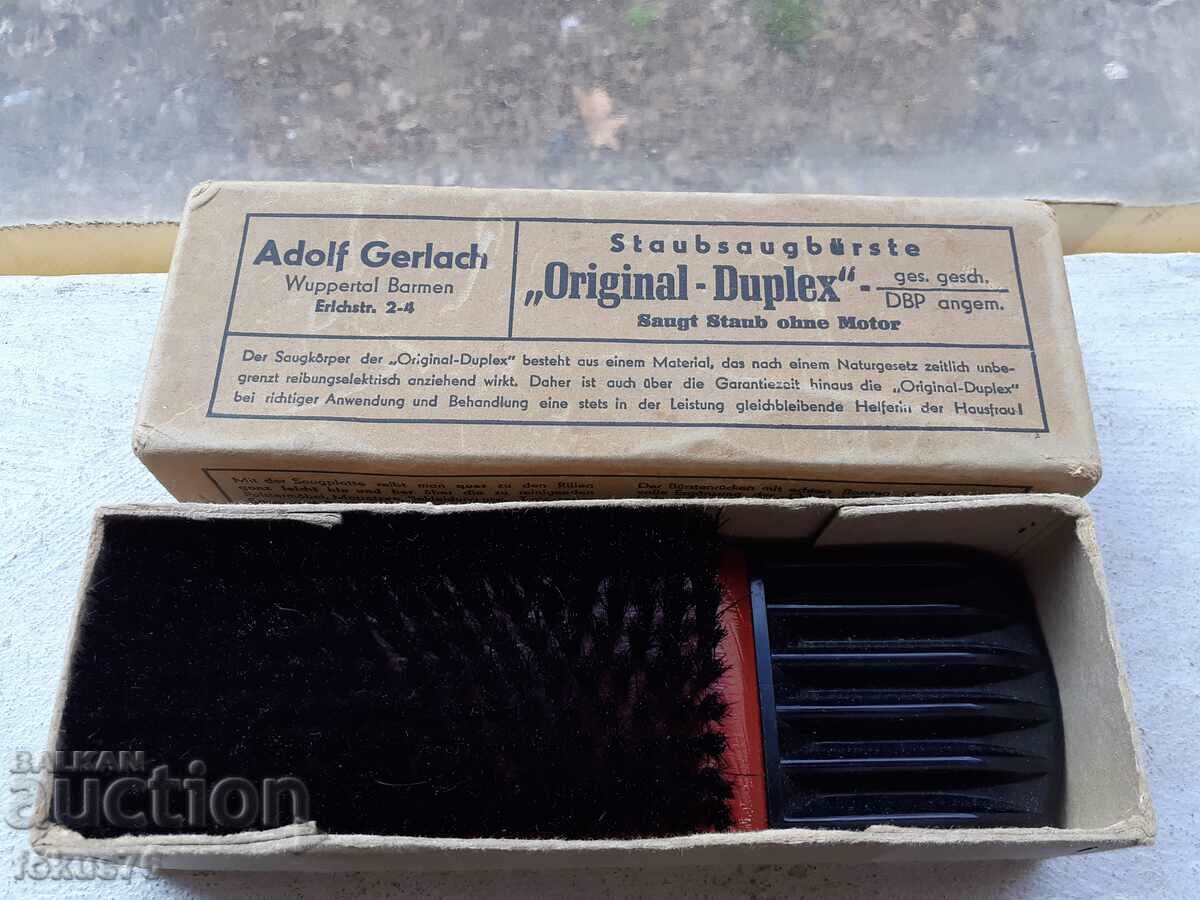 Old German clothes brush