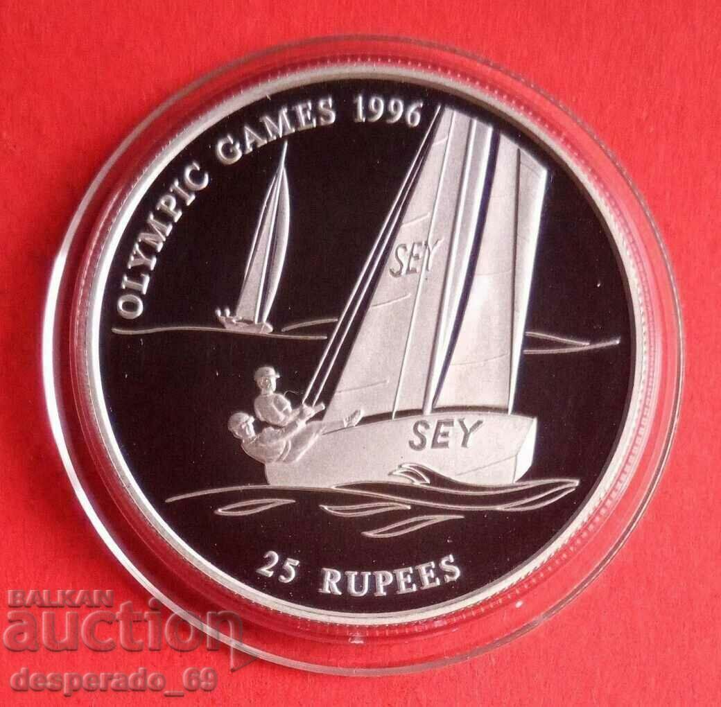 (¯`'•.¸ 25 Rupees 1995 SEYCHELLES UNC ¸.•'´¯) (¯`'•.¸ 25 Rupees 1995 SEYCHELLES UNC ¸.•'´¯)