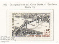1967. Franţa. Deschiderea Podului Mare - Bordeaux.