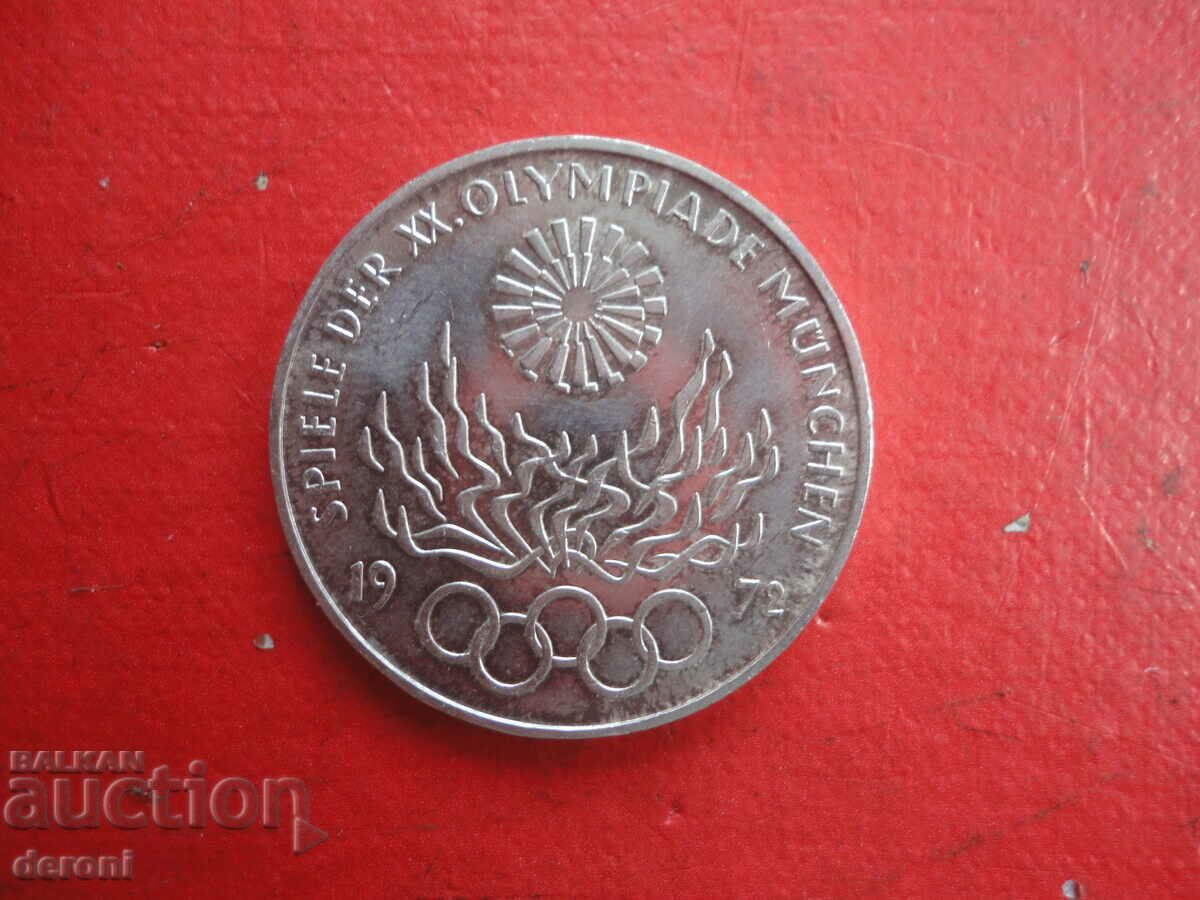 Auction  10 Marks 1972 Germany Silver Coin