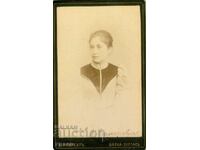 СТАРА ФОТОГРАФИЯ - КАРТОН - КАРЛО АЛБРЕХТ – ВАРНА - М0726