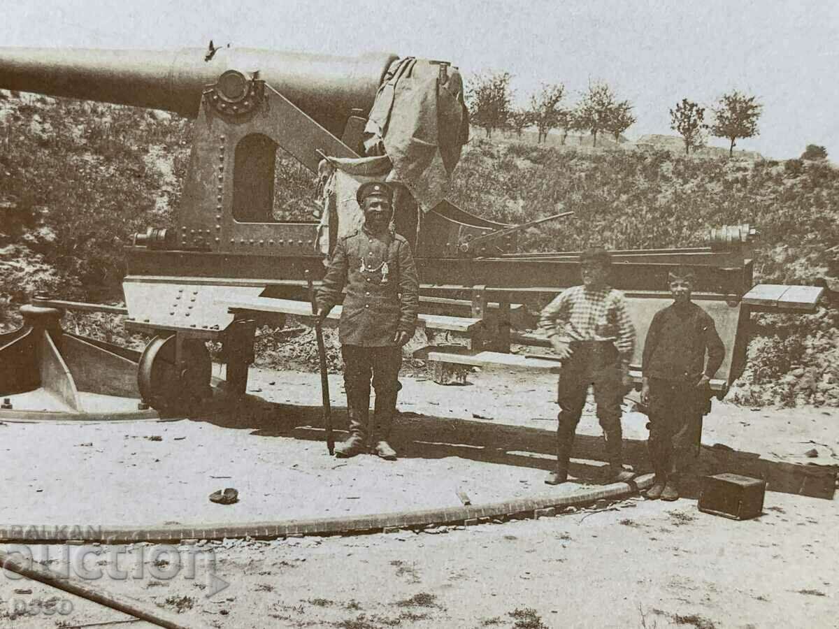 Παλαιά φωτογραφία κανονιού φρουρίου Αδριανούπολης Βαλκανικός πόλεμος με τιμή € 15.00 | 29.34 BGN
