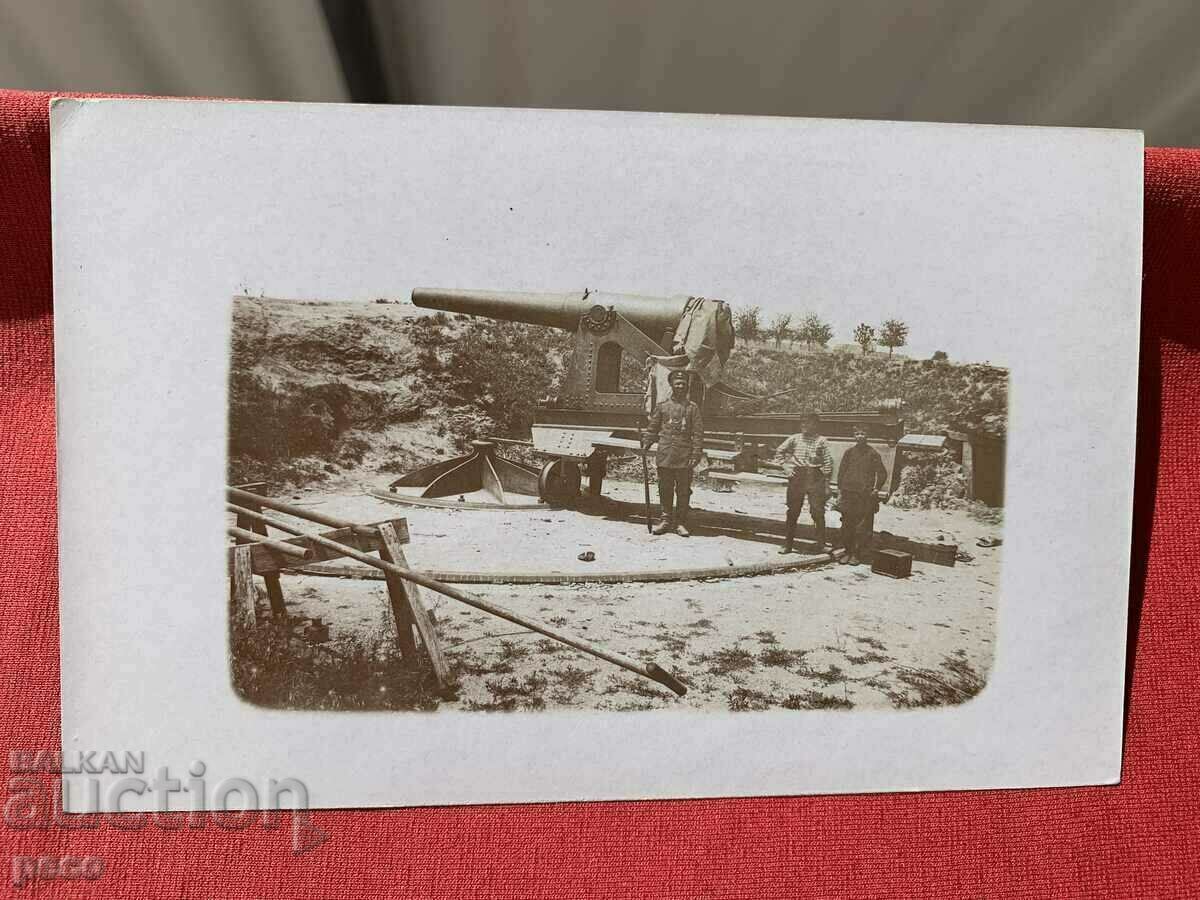 Delivery of Edirne Fortress Cannon Balkan War old photo Delivery of Edirne Fortress Cannon Balkan War old photo