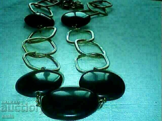 Auction old necklace screw 4 lapis lazuli 60s Auction old necklace screw 4 lapis lazuli 60s