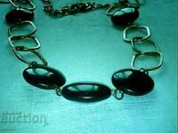 old necklace screw 4 lapis lazuli 60s