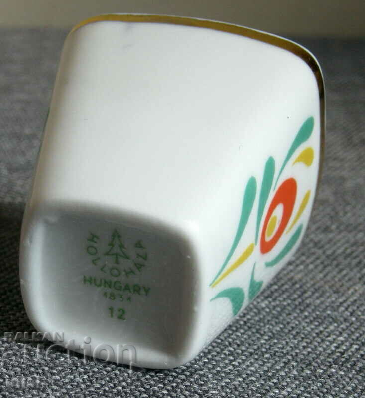 Παράδοση Ουγγαρία HOLLOHAZA σετ 6 πορσελάνινων ποτηριών κουτί Παράδοση Ουγγαρία HOLLOHAZA σετ 6 πορσελάνινων ποτηριών κουτί