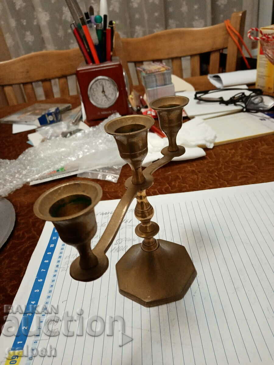 CANDLESTICK - THREE with price 10.50 BGN | € 5.37 CANDLESTICK - THREE with price 10.50 BGN | € 5.37