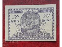 Banknote-Austria-G.Austria-Freiberg-20 Heller 1920