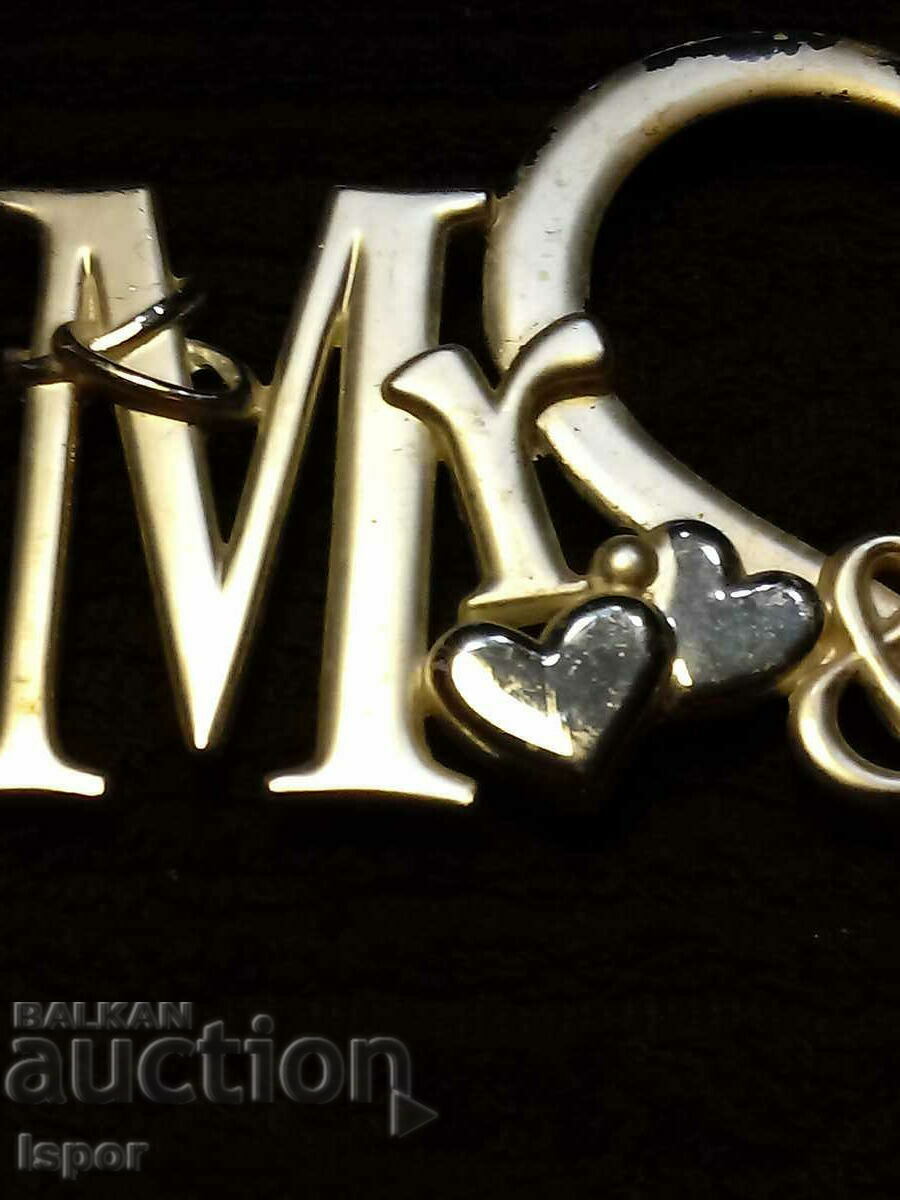 Auction enamelled plate Auction enamelled plate