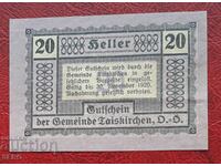 Banknote-Austria-G.Austria-Taiskirchen-20 Heller 1920