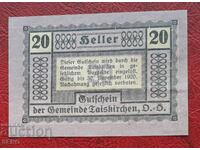 Banknote-Austria-G.Austria-Taiskirchen-20 Heller 1920