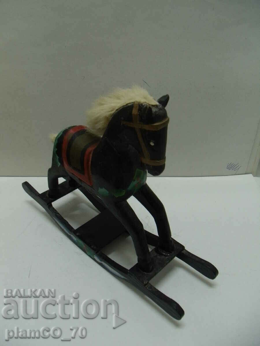 Delivery of No.*6873 old wooden figure / toy - rocking horse Delivery of No.*6873 old wooden figure / toy - rocking horse