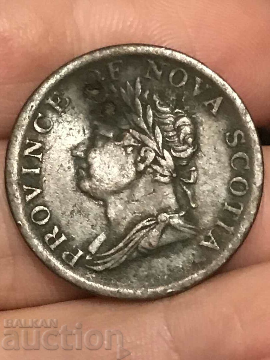 Canada Nova Scotia 1/2 Penny 1832 George IV with price 54.00 BGN | € 27.61 Canada Nova Scotia 1/2 Penny 1832 George IV with price 54.00 BGN | € 27.61