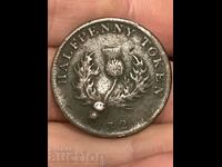 Canada Nova Scotia 1/2 Penny 1832 George IV