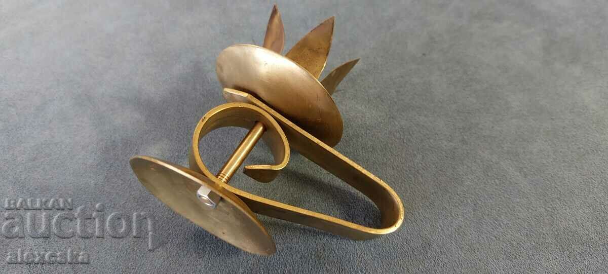 An old brass candlestick - 5 An old brass candlestick - 5