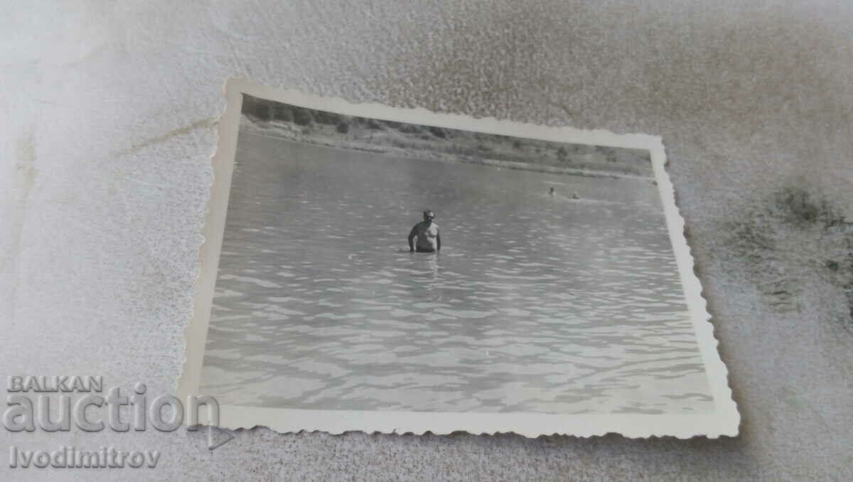Φωτογραφία Άνθρωπος στη θάλασσα