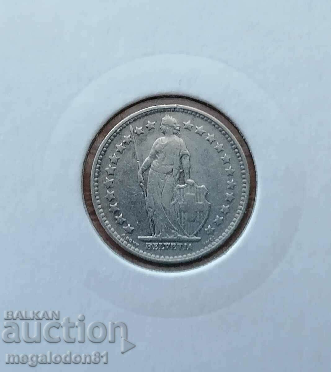 Ελβετία - 1/2 φράγκο 1914 με τιμή 12.00 BGN | € 6.14 Ελβετία - 1/2 φράγκο 1914 με τιμή 12.00 BGN | € 6.14