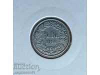 Швейцария - 1/2 франка 1914г.