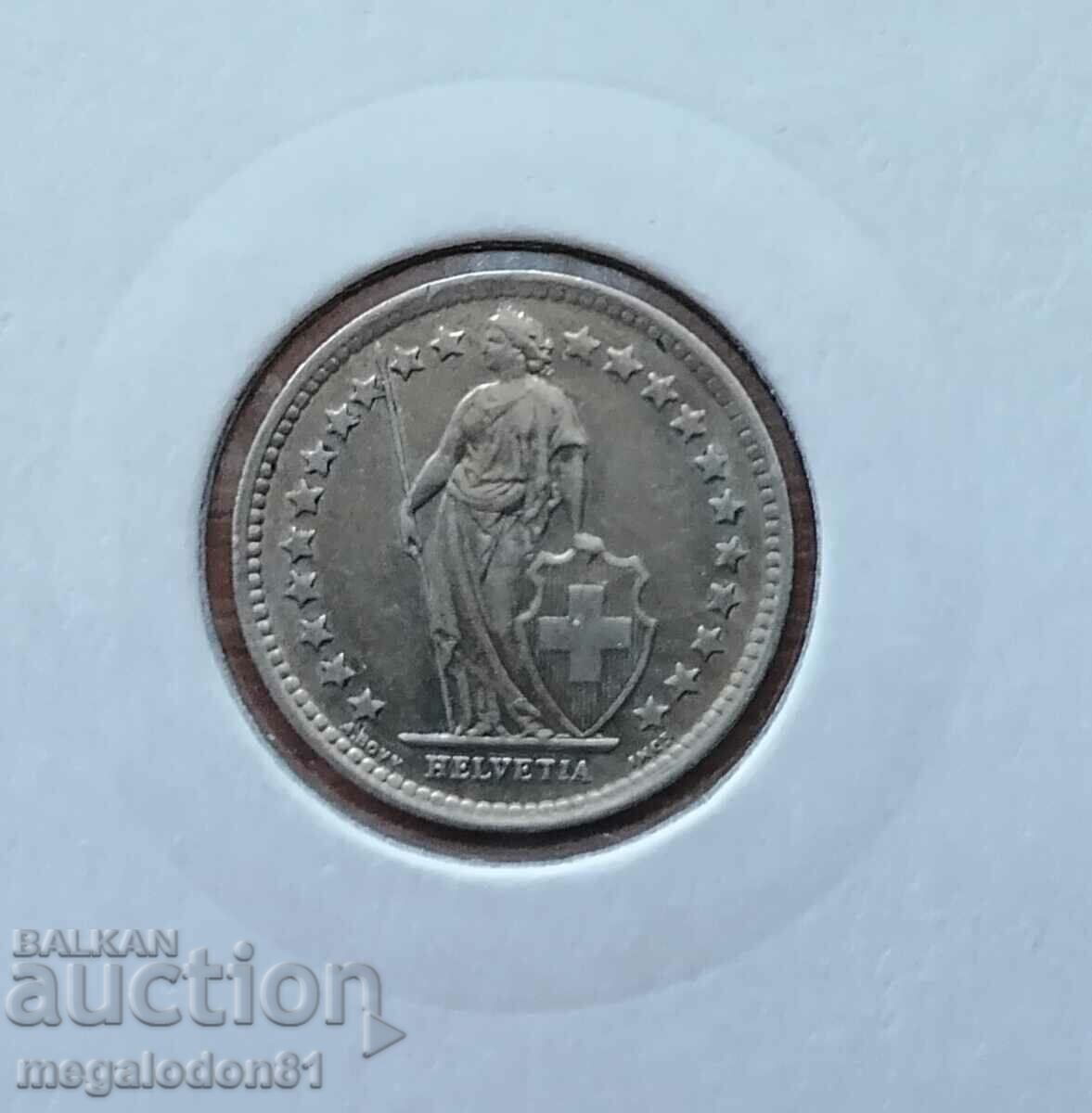 Ελβετία - 1/2 φράγκο 1959 με τιμή € 11.50 | 22.49 BGN