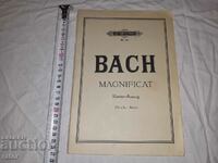 Old scores, scores, schools, sheet music, BACH - Germany