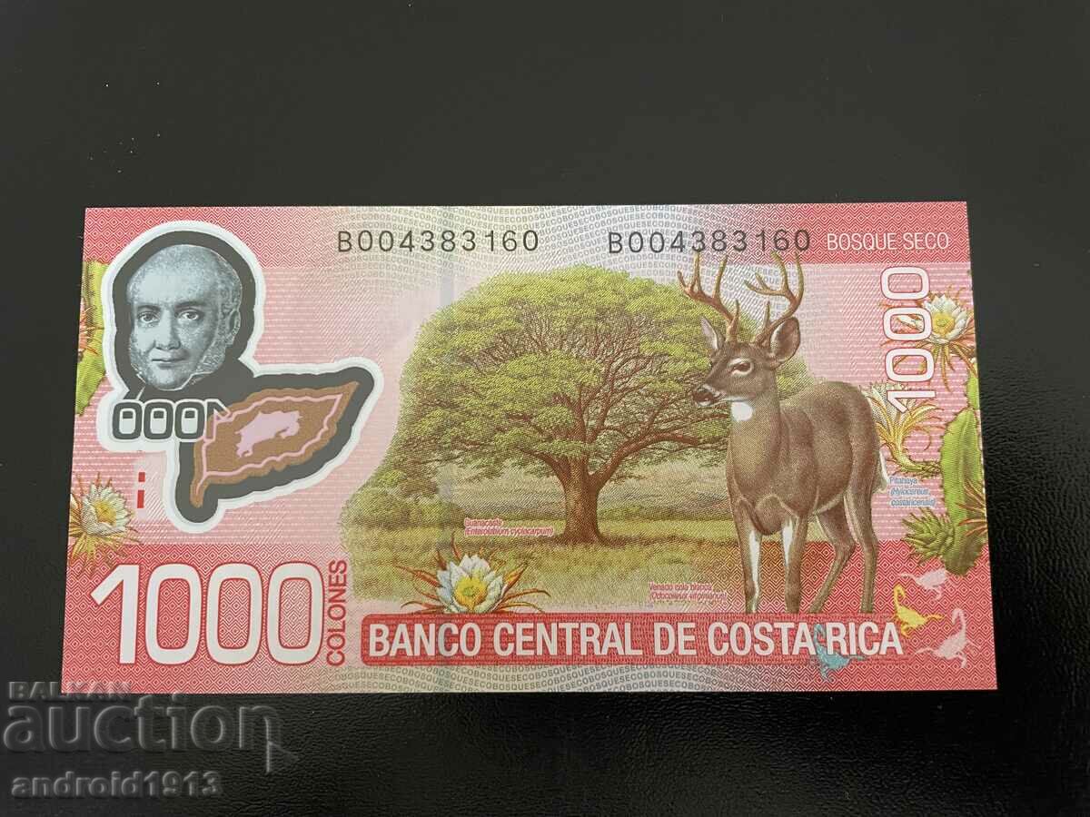 COSTA RICA - 1000 COLUMNS 2013, P274b, UNC with price 9.98 BGN | € 5.10 COSTA RICA - 1000 COLUMNS 2013, P274b, UNC with price 9.98 BGN | € 5.10