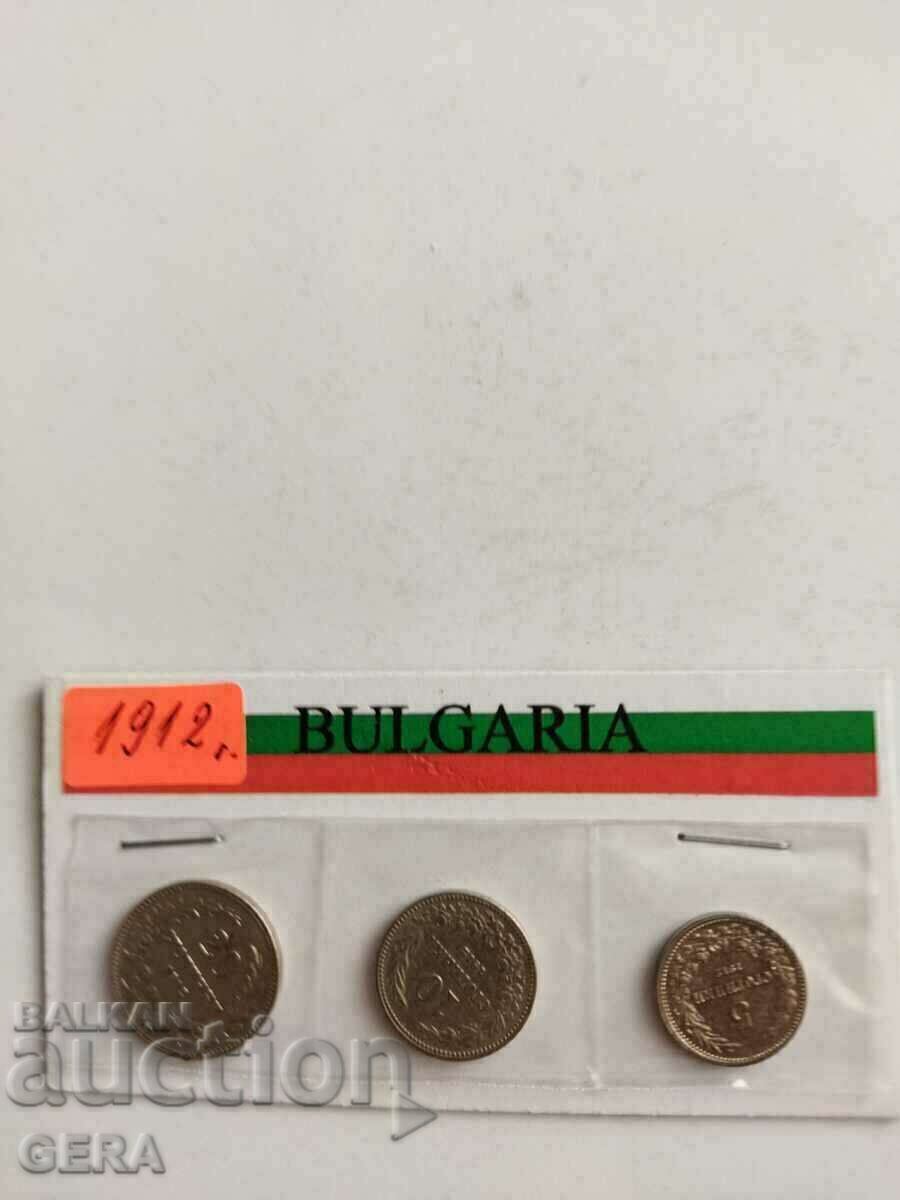 monede 5 10 și 20 de cenți 1912