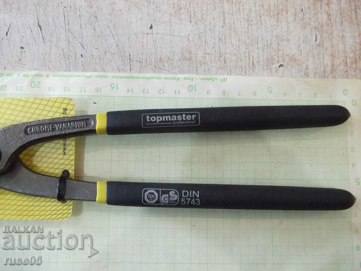 Auction Pliers "topmaster - 250 mm" rebar new Auction Pliers "topmaster - 250 mm" rebar new