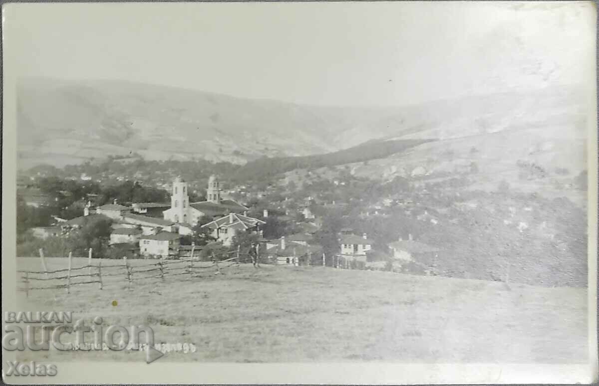 Παλιά καρτ ποστάλ Koprivshtitsa δεκαετία του 1930 η εκκλησία