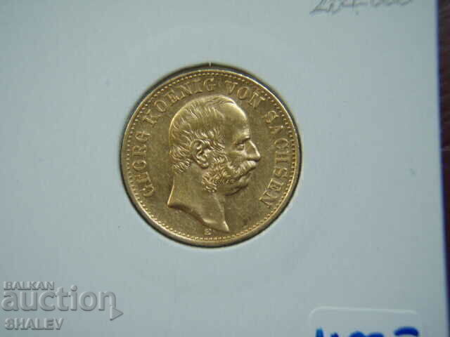 10 marci 1903 Saxonia (Germania) Saxonia - XF/AU (aur) - 6