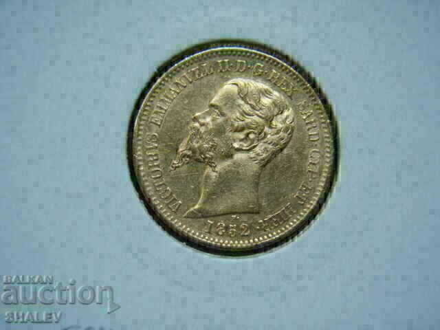 20 λιρέτες 1852 P Σαρδηνία / Ιταλία (Σαρδηνία) - XF/AU (χρυσός) - 7