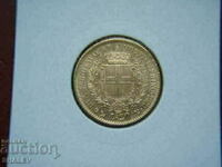 20 Lire 1852 P Sardinia / Italy (Sardinia) - XF (gold)