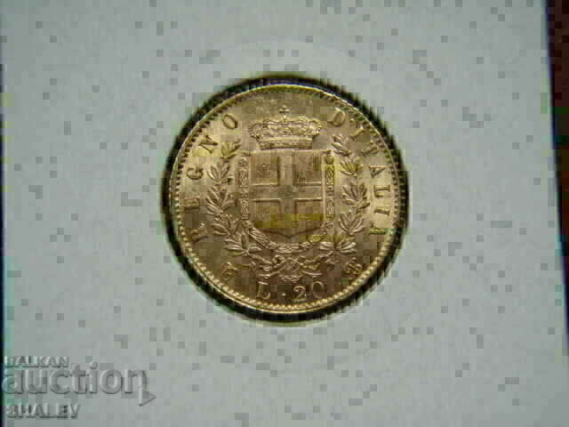 Auction 20 Lire 1869 Italy - AU (gold) Auction 20 Lire 1869 Italy - AU (gold)