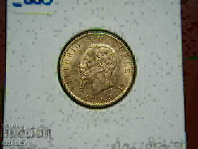 20 Lire 1869 Italy - AU (gold) - 5 20 Lire 1869 Italy - AU (gold) - 5