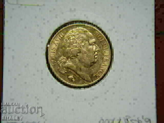20 Francs 1819 A France (20 Francs France)/1/ - AU (gold) - 5
