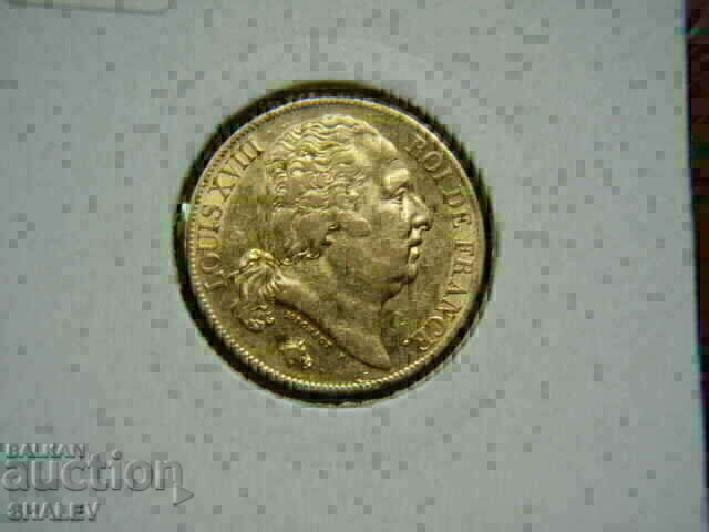 20 Francs 1819 A France (20 Francs France)/1/ - AU (gold) - 6 20 Francs 1819 A France (20 Francs France)/1/ - AU (gold) - 6